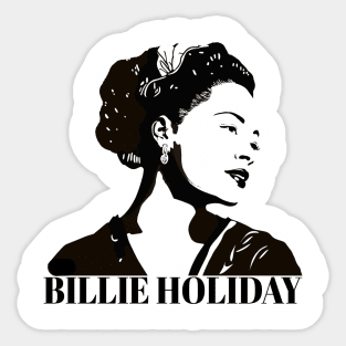 Billie Holiday Sticker